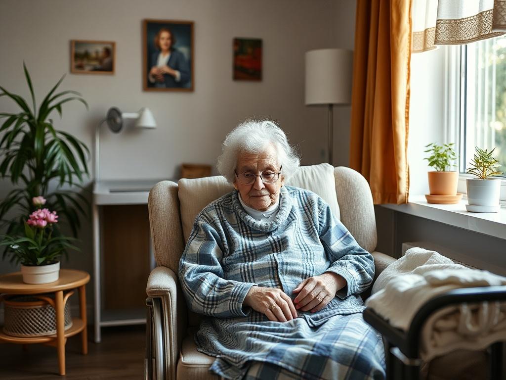 Elderly care: living in the special conditions of a nursing home Elderly care: living in the special conditions of a nursing homeфото