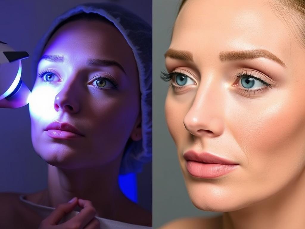 Laser resurfacing and facial rejuvenationфото