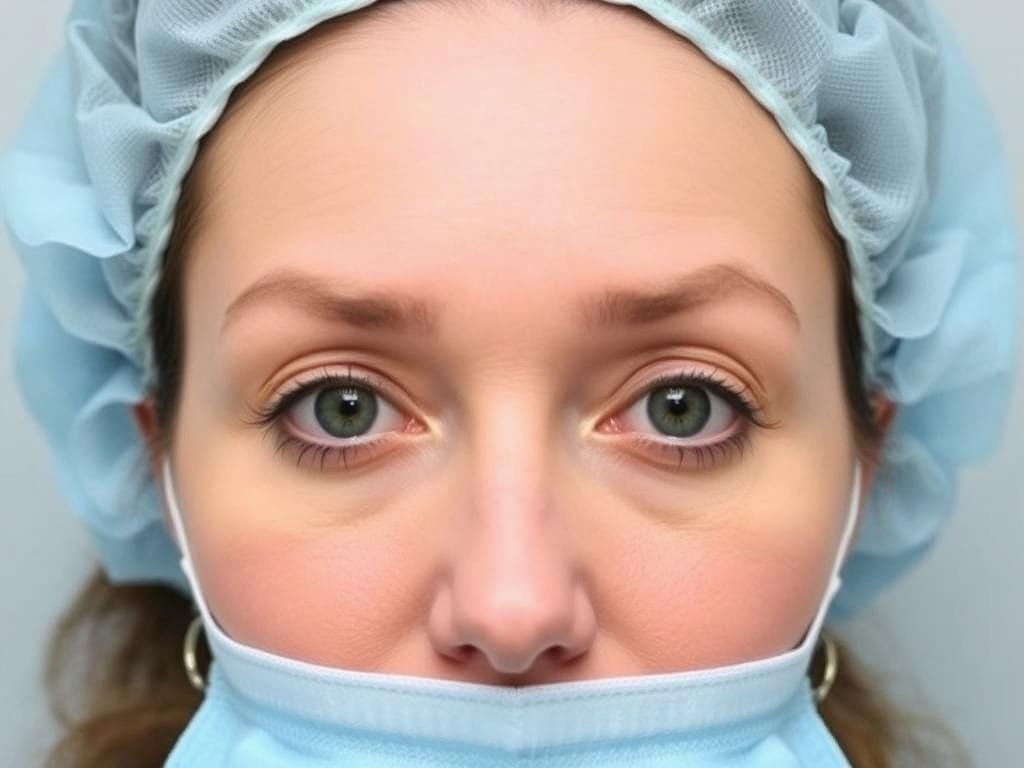 Contour plastic surgery of the nasolabial foldsфото